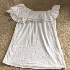 Lilly Pulitzer asymmetrical off the shoulder top